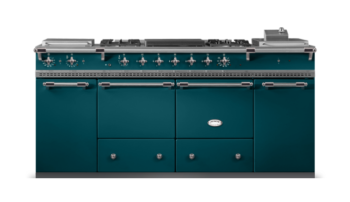 Lacanche Classic Cluny 1800 - Teal Blue & Nickel