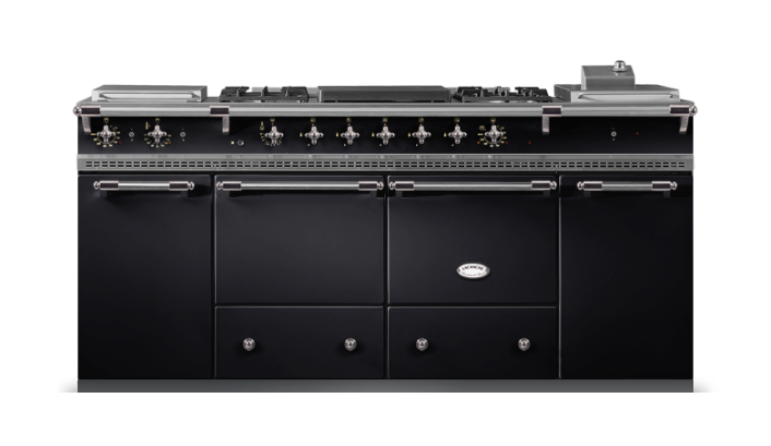 Lacanche Classic Cluny 1800 - Black Gloss & Nickel