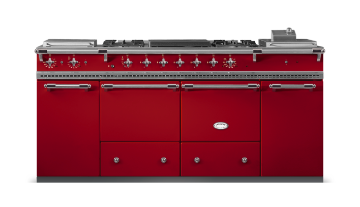Lacanche Classic Cluny 1800 - Cherry Red & Nickel