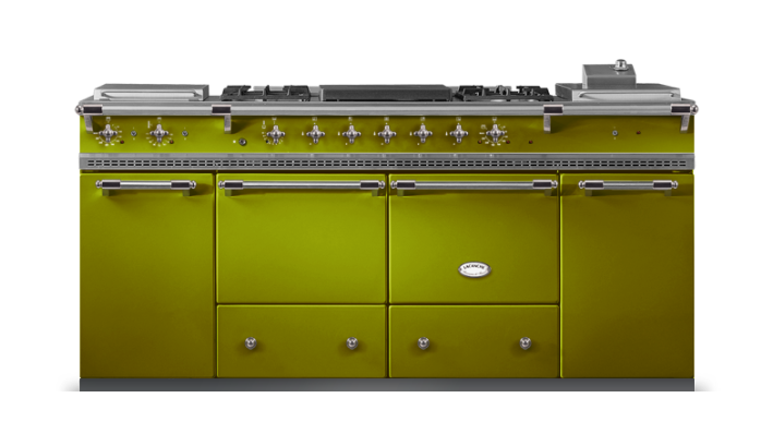 Lacanche Classic Cluny 1800 - Olive Green & Nickel