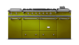 Lacanche Classic Cluny 1800 - Olive Green & Nickel