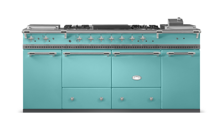 Lacanche Classic Cluny 1800 - Coral Blue & Matt Chrome