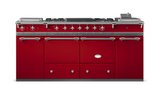 Lacanche Classic Cluny 1800 - Cherry Red & Matt Chrome