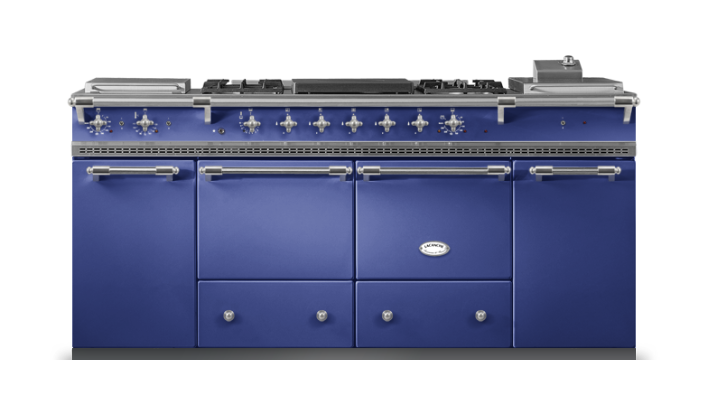 Lacanche Classic Cluny 1800 - Portuguese Blue & Matt Chrome