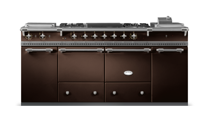 Lacanche Classic Cluny 1800 - Chocolat & Matt Chrome