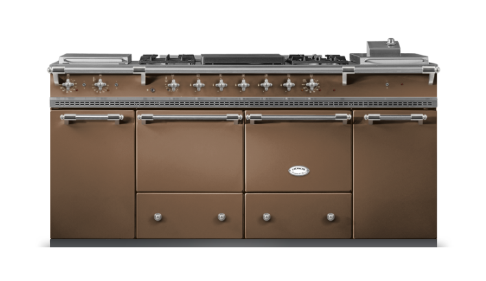 Lacanche Classic Cluny 1800 - Marron Glacé & Matt Chrome