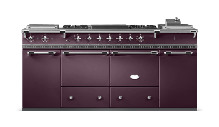 Lacanche Classic Cluny 1800 - Egglplant & Chrome