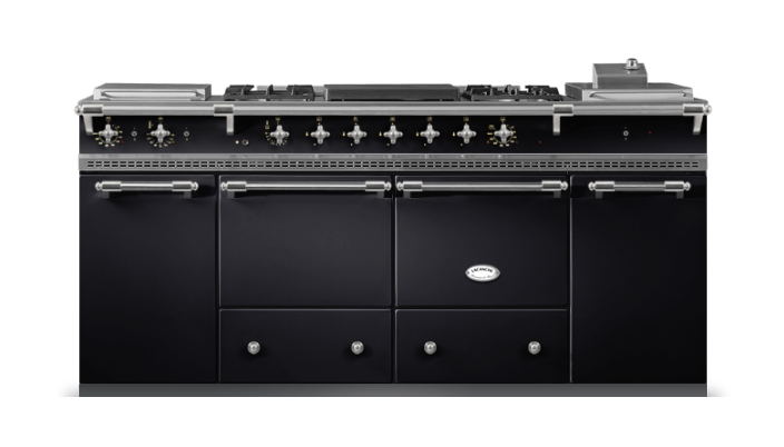 Lacanche Classic Cluny 1800 - Black Gloss & Chrome