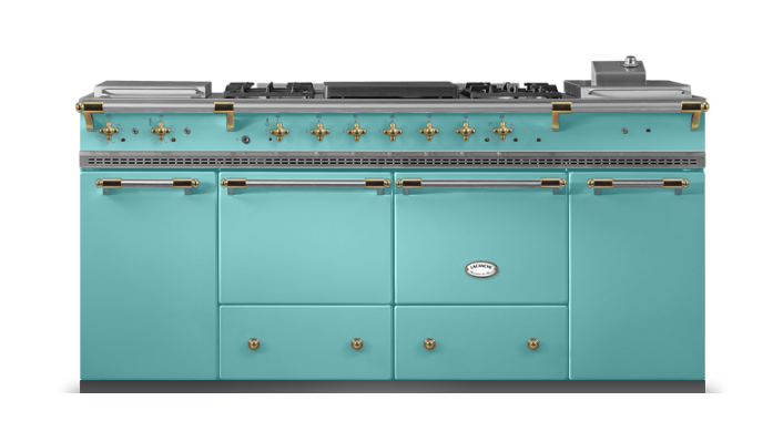 Lacanche Classic Cluny 1800 - Coral Blue & Brass