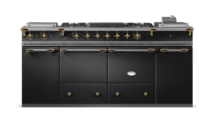 Lacanche Classic Cluny 1800 - Anthracite & Brass