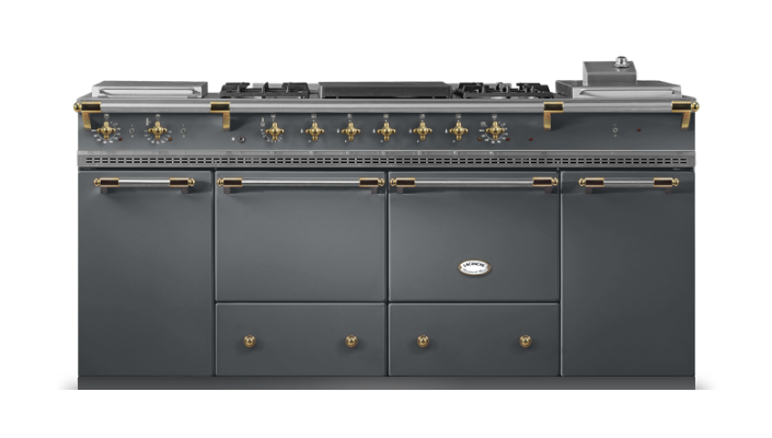 Lacanche Classic Cluny 1800 - Slate Grey & Brass