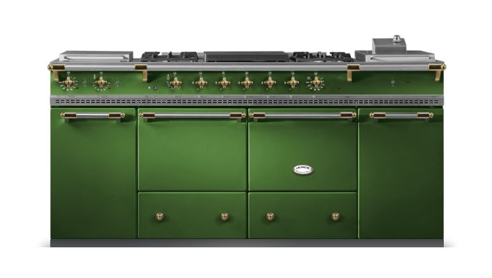 Lacanche Classic Cluny 1800 - Dark Green & Brass