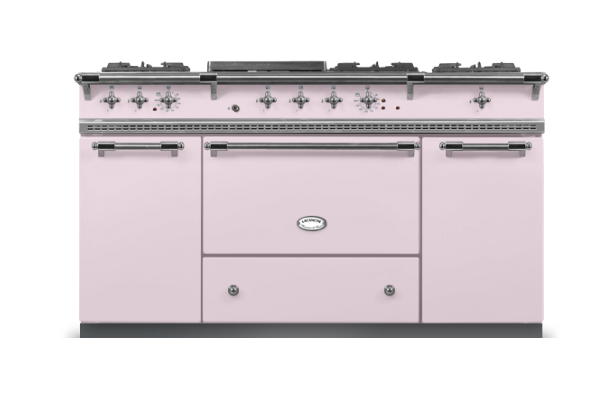 Lacanche Classic Citeaux 150cm - Pink Quartz & Brushed Stainless Steel