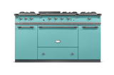 Lacanche Classic Citeaux 150cm - Coral Blue & Brushed Stainless Steel