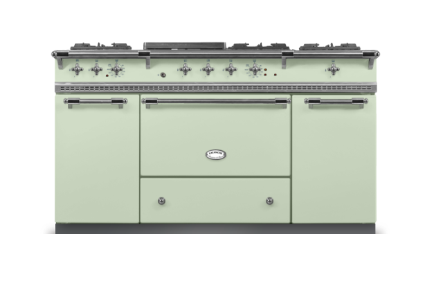 Lacanche Classic Citeaux 150cm - Lime Green & Brushed Stainless Steel