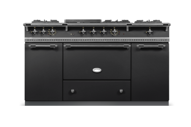 Lacanche Classic Citeaux 150cm - Anthracite & Brushed Stainless Steel