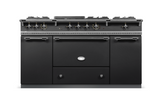Lacanche Classic Citeaux 150cm - Anthracite & Brushed Stainless Steel