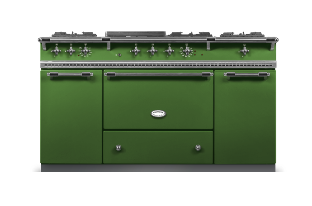 Lacanche Classic Citeaux 150cm - Dark Green & Brushed Stainless Steel