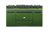 Lacanche Classic Citeaux 150cm - Dark Green & Brushed Stainless Steel