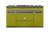 Lacanche Classic Citeaux 150cm - Anise Green & Brushed Stainless Steel