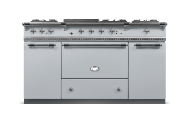 Lacanche Classic Citeaux 150cm - Earthenware Gray & Brushed Stainless Steel