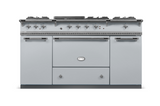 Lacanche Classic Citeaux 150cm - Earthenware Gray & Brushed Stainless Steel