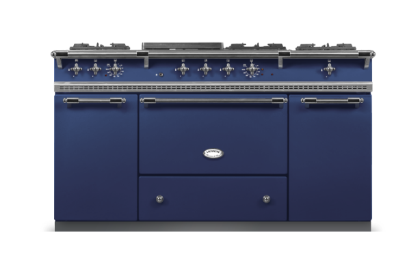 Lacanche Classic Citeaux 150cm - French Blue & Brushed Stainless Steel