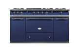 Lacanche Classic Citeaux 150cm - French Blue & Brushed Stainless Steel