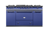 Lacanche Classic Citeaux 150cm - Portuguese Blue & Brushed Stainless Steel
