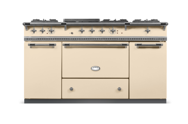Lacanche Classic Citeaux 150cm - English Cream & Brushed Stainless Steel