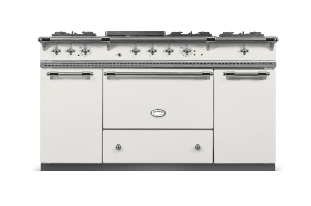Lacanche Classic Citeaux 150cm - Chantilly & Brushed Stainless Steel
