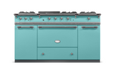 Lacanche Classic Citeaux 150cm - Coral Blue & Nickel