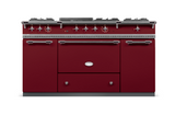 Lacanche Classic Citeaux 150cm - Burgundy Red & Nickel