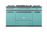 Lacanche Classic Citeaux 150cm - Coral Blue & Matt Chrome