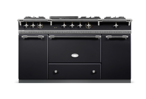 Lacanche Classic Citeaux 150cm - Black Gloss & Matt Chrome