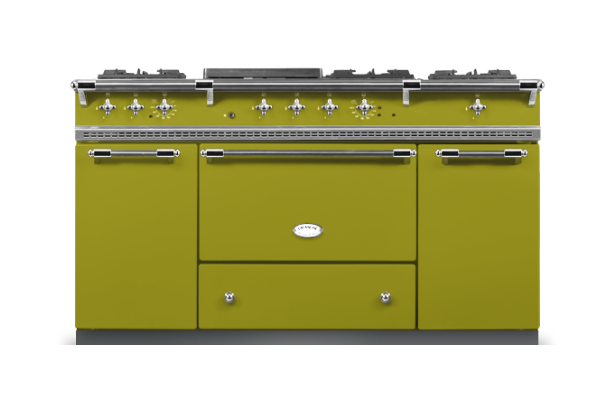Lacanche Classic Citeaux 150cm - Anise Green & Chrome