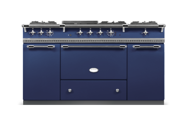 Lacanche Classic Citeaux 150cm - French Blue & Chrome