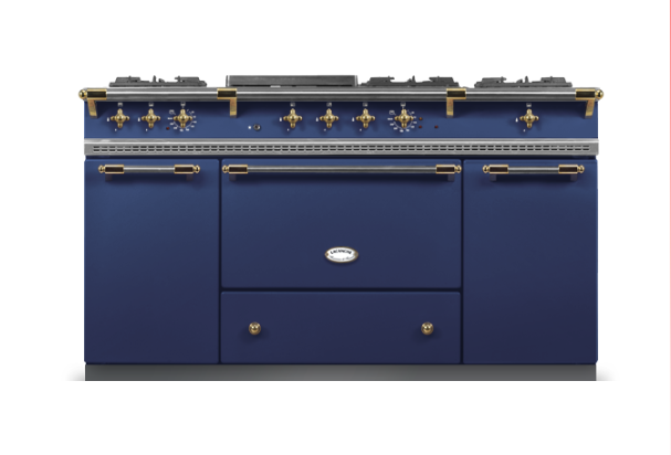 Lacanche Classic Citeaux 150cm - French Blue & Brass