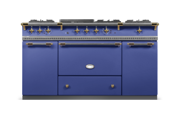 Lacanche Classic Citeaux 150cm - Portuguese Blue & Brass
