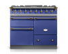 Lacanche Chagny Classic 100cm - Portuguese Blue & Brass | LCF1053