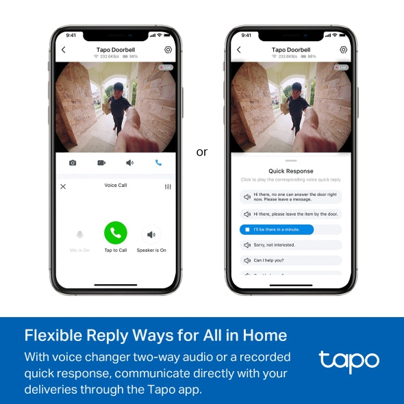 Tapo Video Doorbell Camera | Tapo D235 | TAPOD235