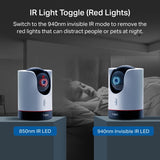 Tapo Pan/Tilt AI Home Security Wi-Fi Camera | TAPOC225