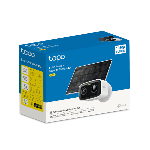 Tapo Tapo Solar-Powered Security Camera Kit | TC80KIT