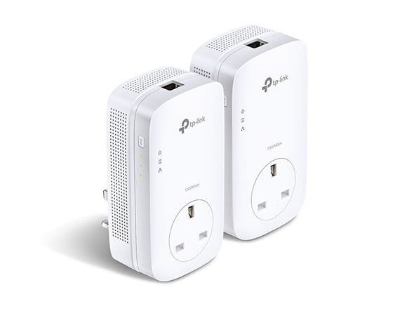 TP Link AV1300 Gigabit Passthrough Powerline Starter Kit | TL-PA8010PKIT