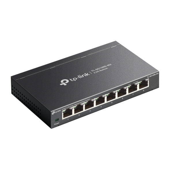 TP Link 8-Port 2.5G Multi-Gigabit Desktop Switch | TL-SG108S-M2