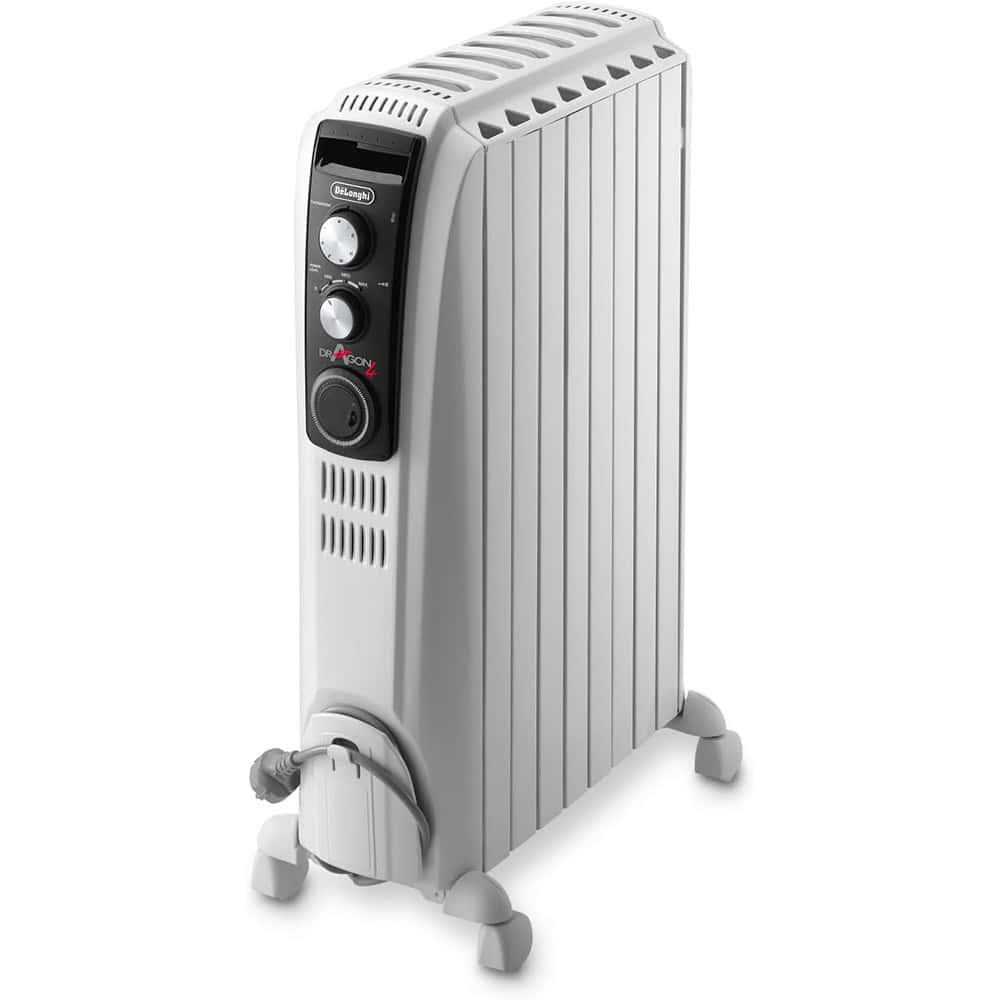 DeLonghi Dragon 4 Oil Filled Radiator 2KW with Timer TRD40820T