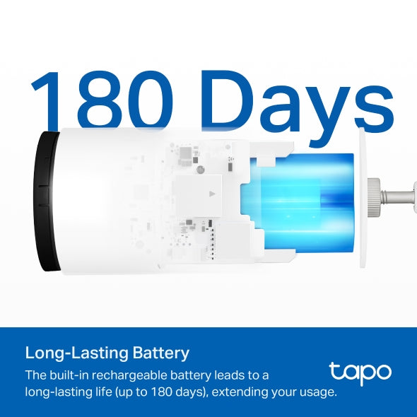 Tapo Smart Wire-Free Indoor/Outdoor Security Camera | TAPOC410