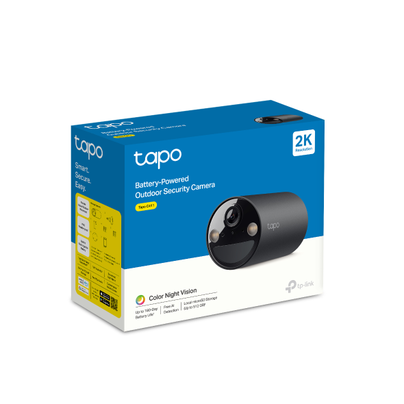 Tapo Battery-Powered Outdoor Security Camera | TAPOC411