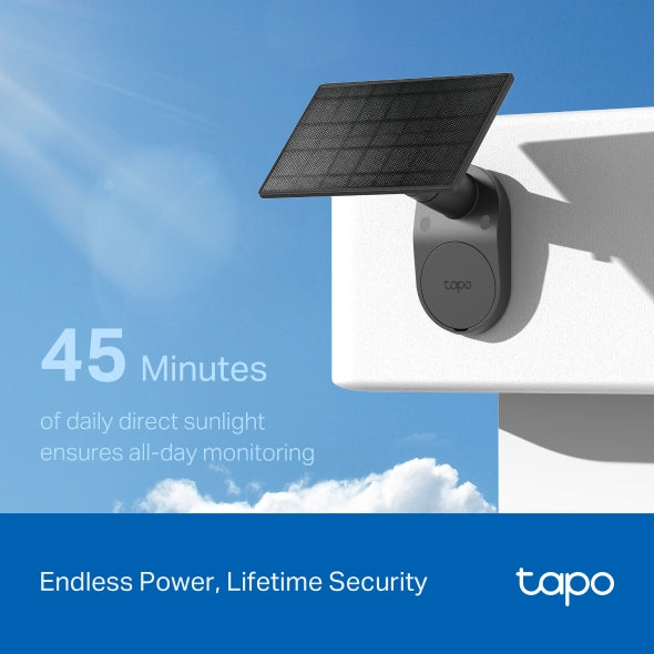 Tapo Solar-Powered Security Camera Kit | TapoC411KIT