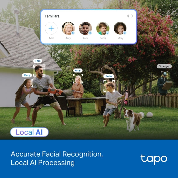 Tapo Outdoor Pan/Tilt Security Wi-Fi Camera | TAPOC560WS